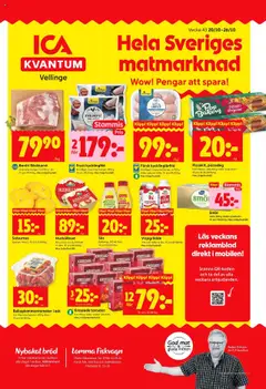 Förhandsgranska reklamblad Vellinge från butik ICA Kvantum gäller från 20/10/2025