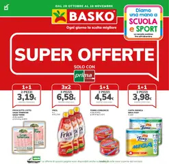 Anteprima dell'opuscolo Attuale volantino dal negozio Basko valido da 28/10/2025