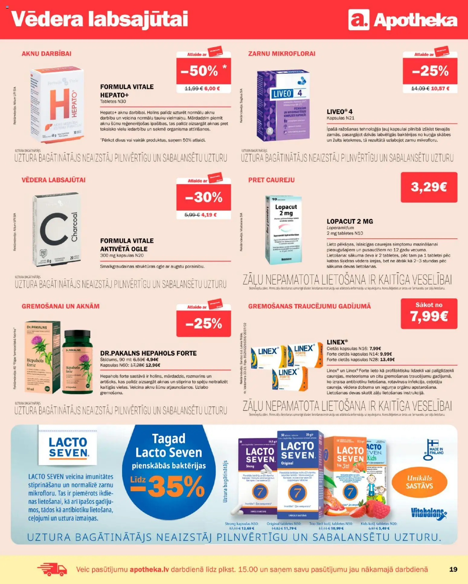 Skatīt Apotheka akciju bukletu, derīgs no 2026.01.01