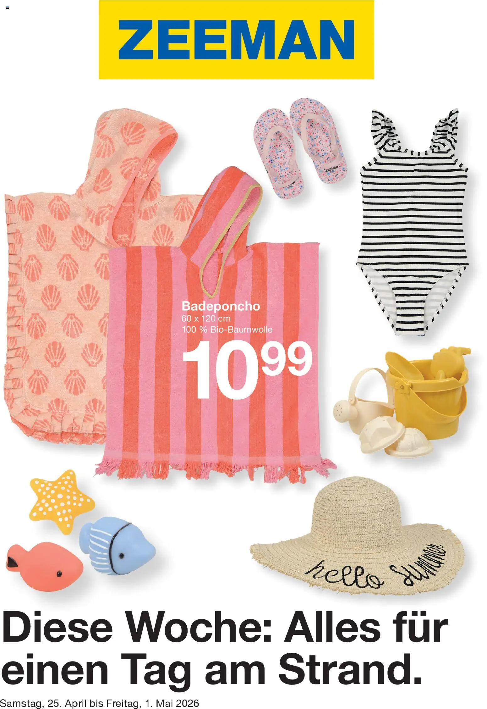 Vorschau von dem Prospekt des Geschäftes Zeeman, gültig ab dem 25.04.2026