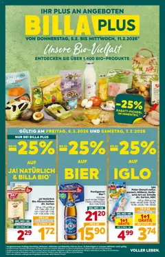 Vorschau der Angebote: Billa Plus Steiermark gültig ab 05.02.2026