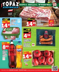 Pogląd gazetki "Topaz gazetka - Express" ze sklepu Topaz ważnej od 16.04.2026