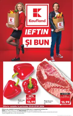 Previzualizarea de cataloage: Kaufland Zalau valabil de la 21.01.2026