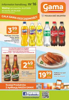 Pogląd gazetki "Gazetka" ze sklepu Gama ważnej od 24.07.2025