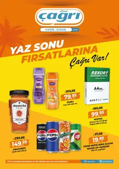 Çağrı Market Güncel Katalog 06.09.2025 - Broşürünün önizlemesi