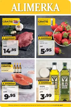 Vista previa del folleto de la tienda Alimerka válido desde el 06/04/2026 