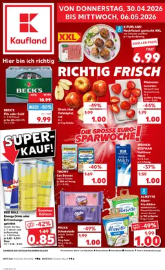 Vorschau von dem Prospekt des Geschäftes Kaufland, gültig ab dem 30.04.2026