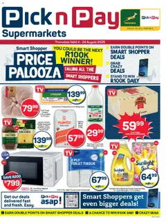 Preview of Pick n Pay flyer valid from 04/08/2025