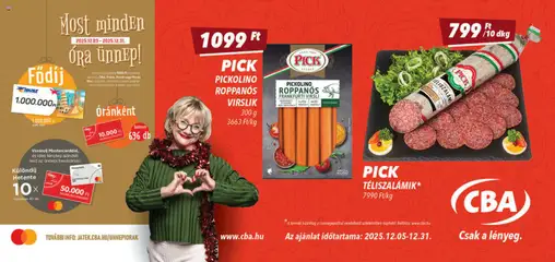 CBA - Aktuális óriásplakátok megtekintése, amely érvényes 2025.12.05.-től | Oldal: 4