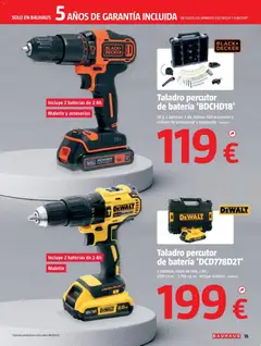 Vista previa del folleto de la tienda Bauhaus válido desde el 17/11/2025 | Página: 15