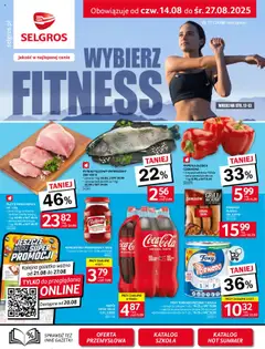 Pogląd gazetki "Gazetka" ze sklepu Selgros cash&carry ważnej od 14.08.2025