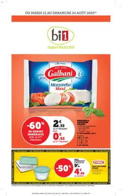 Prévisualisation de Catalogue du magasin bi1 formulaire valide 11/08/2025