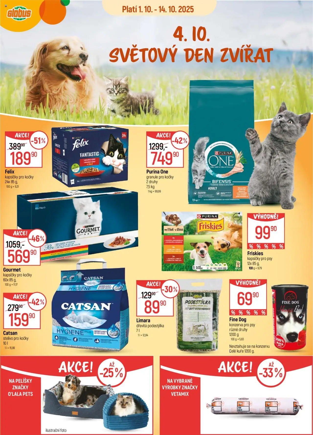  Globus leták od 01.10.2025 >> Akční nabídka "Trmice"
