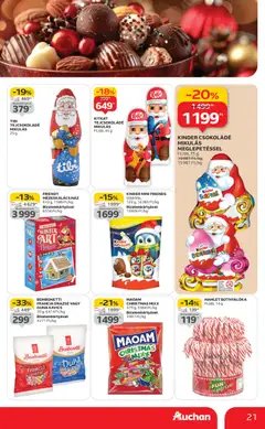 Auchan - Akciós újság Auchan megtekintése, amely érvényes 2025.10.30.-től | Oldal: 21