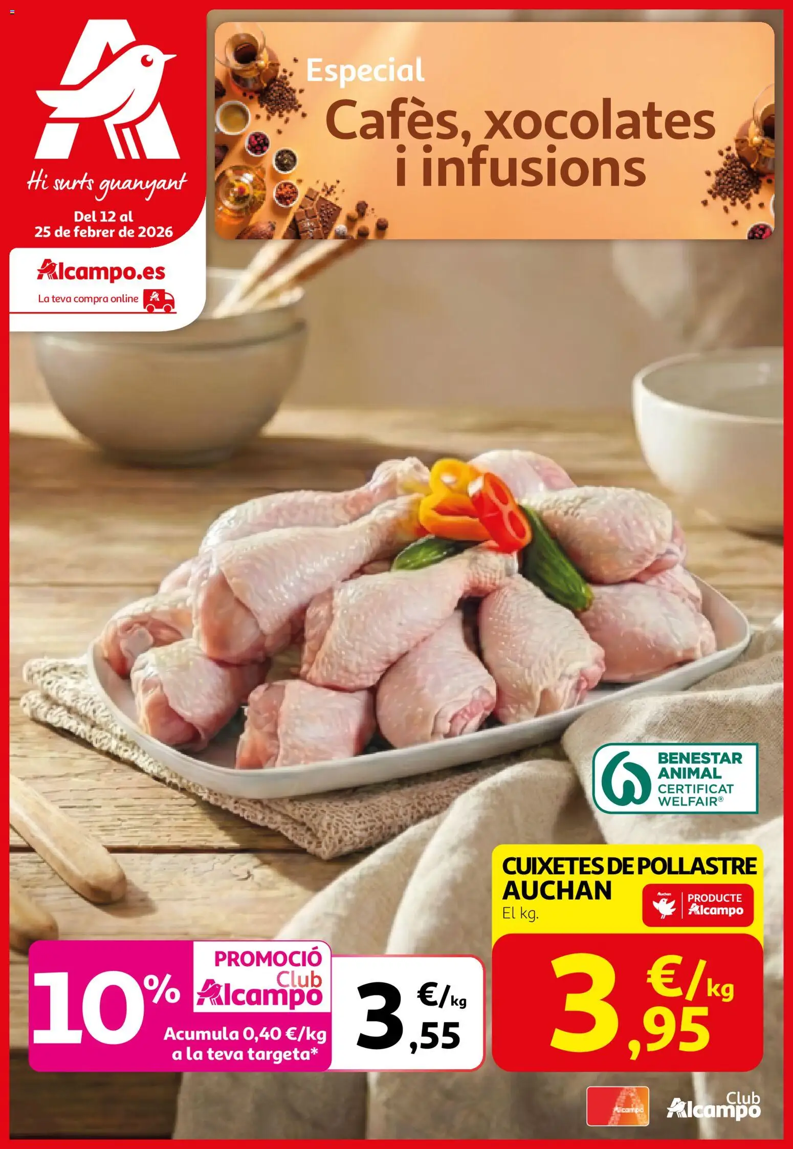 Vista previa del folleto de la tienda Alcampo válido desde el 12/02/2026 