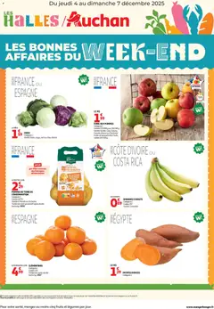 Prévisualisation de Les bons plans du week-end dans votre hyper ! du magasin Auchan formulaire valide 04/12/2025