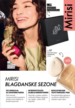 Pregled letka Katalog mesiac (číslo)/rok trgovine Oriflame vrijedi od 19.11.2025 | Stranica: 35