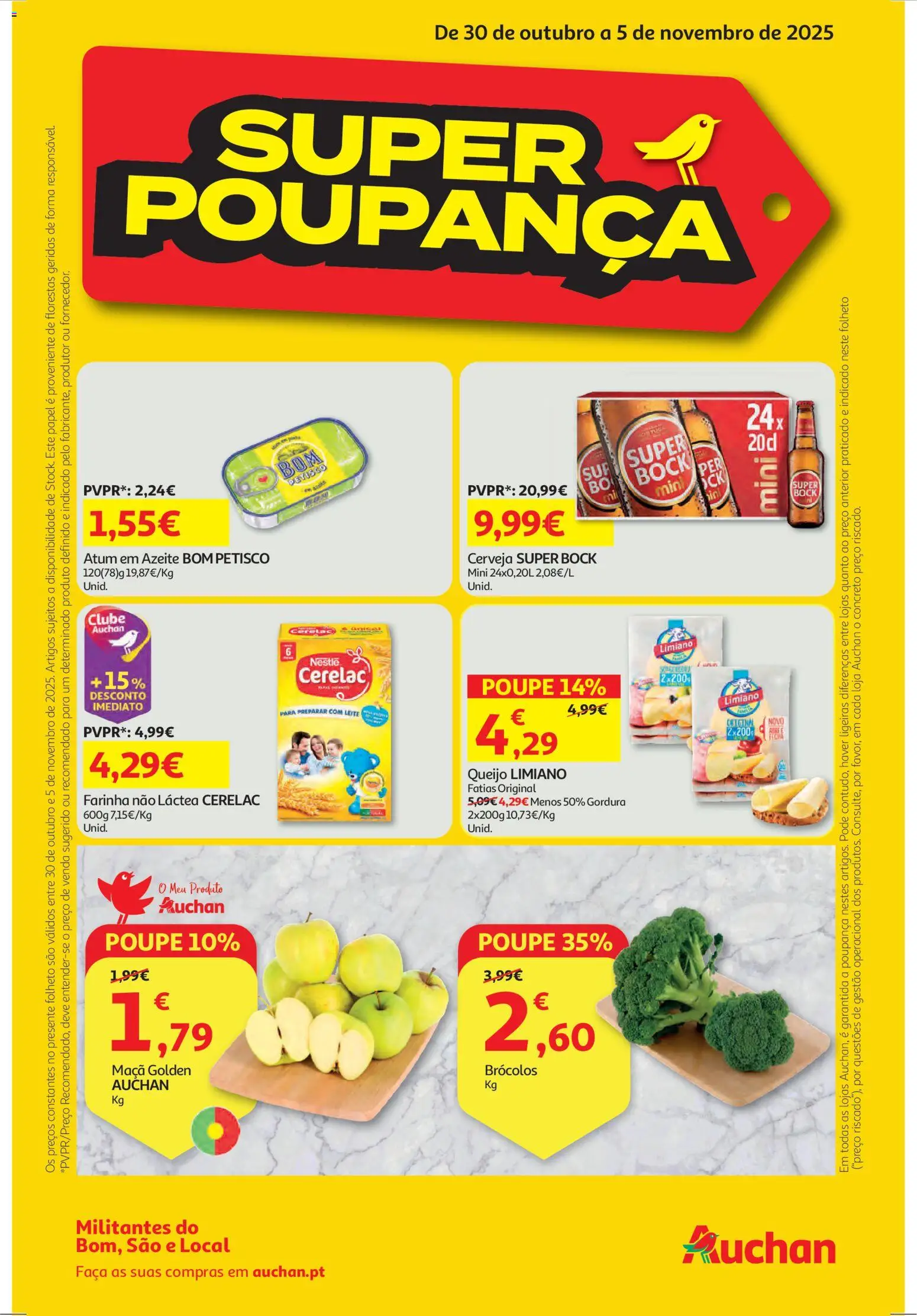 Pré-visualização do folheto da loja Auchan válida a partir de 30/10/2025