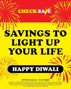 Preview of Check Save flyer valid from 08/10/2025