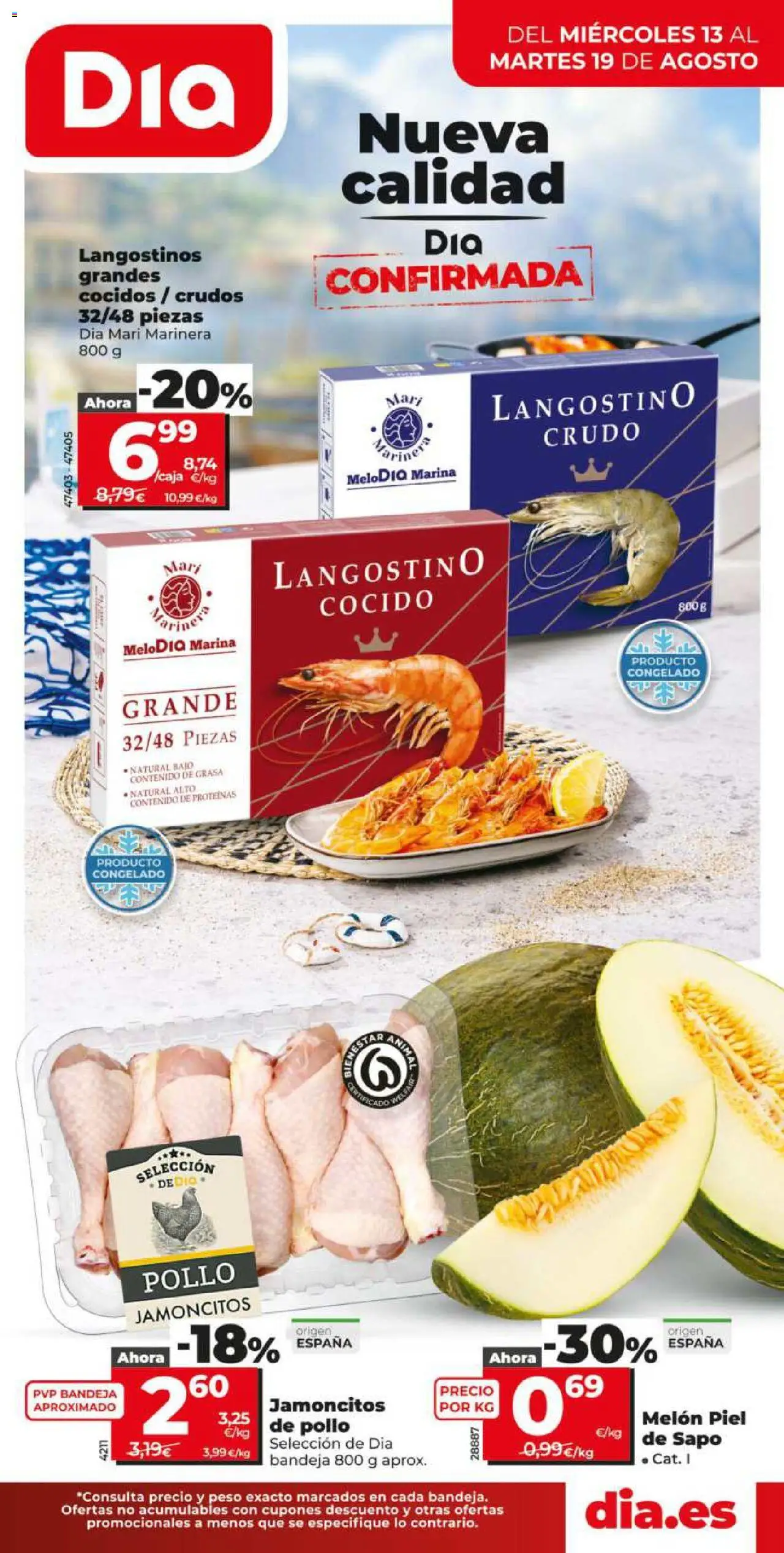 DIA Folleto Market del 13/08/2025 >> Supermercado ofertas, catálogo