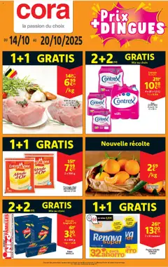 Prévisualisation de Folder de la semaine 42 du magasin Cora formulaire valide 14/10/2025