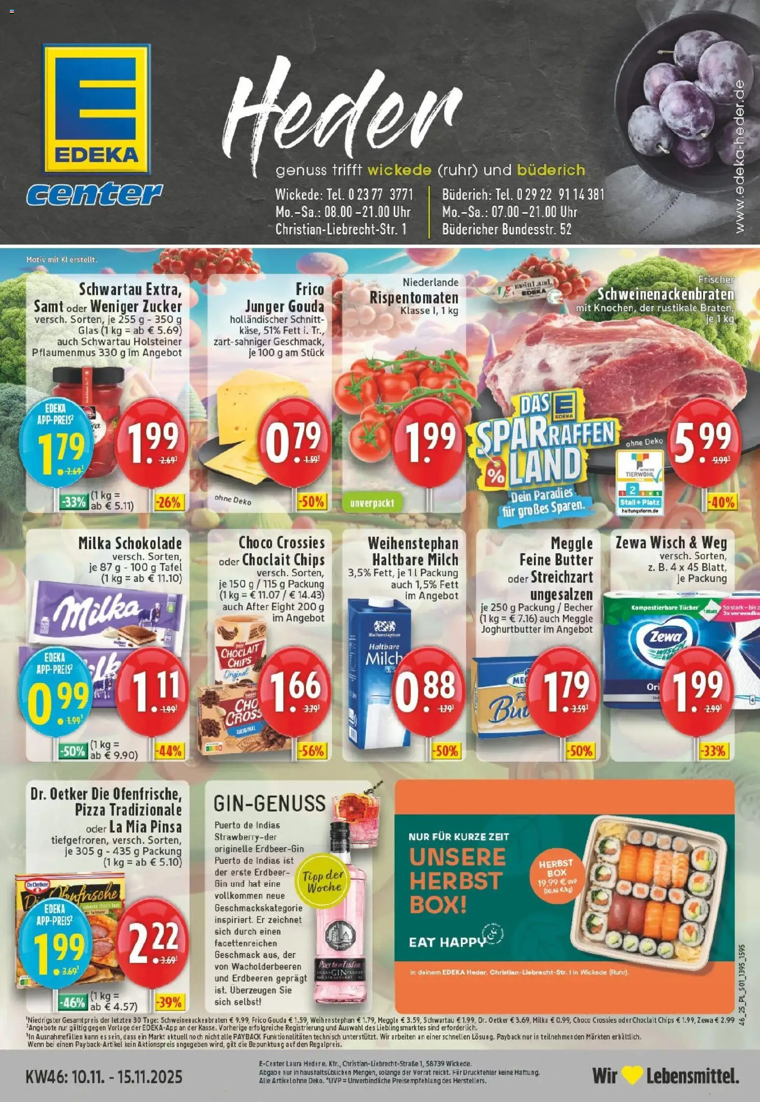 Vorschau von dem Prospekt des Geschäftes Edeka, gültig ab dem 10.11.2025