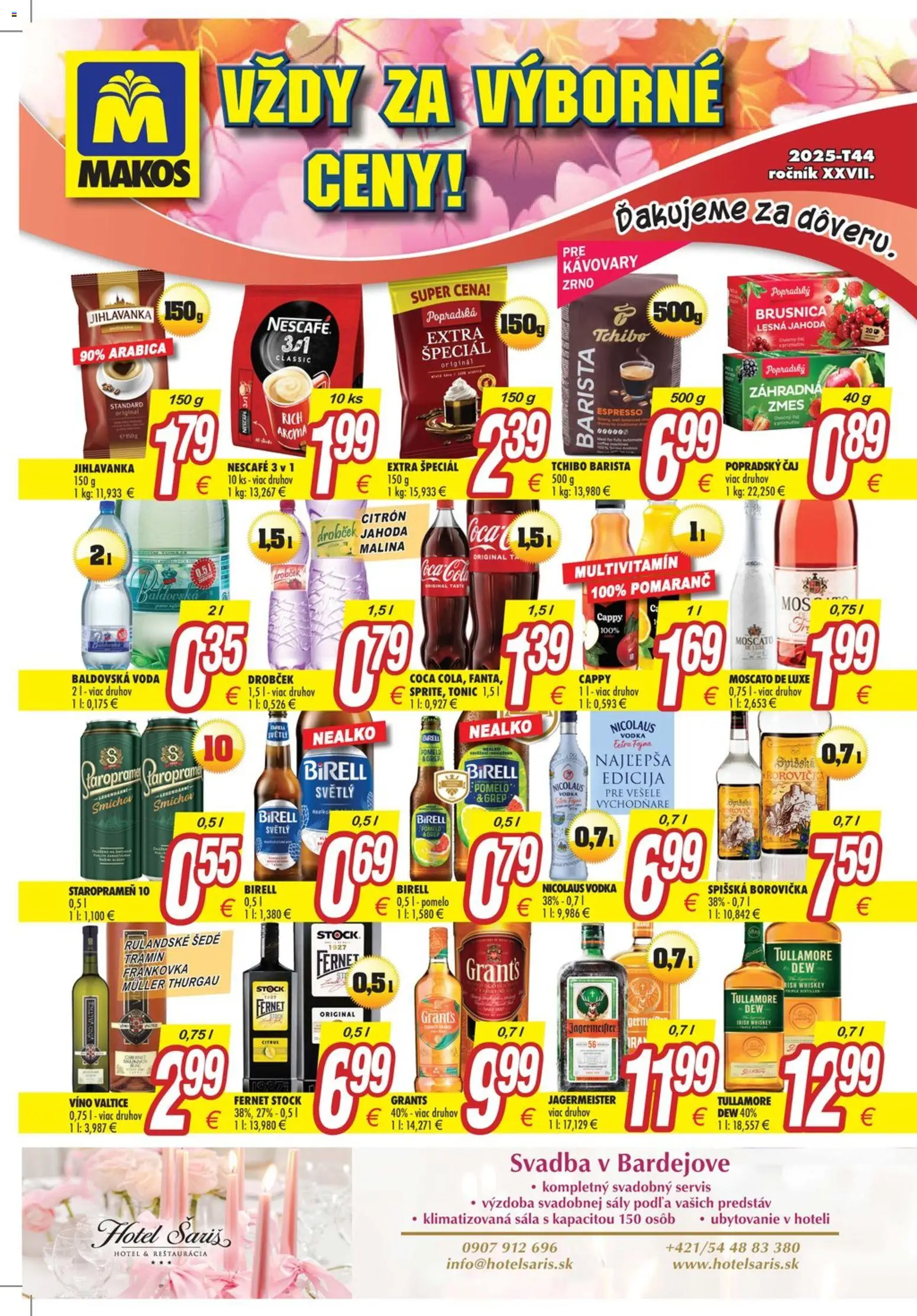 Náhľad Makos letáku platného od 27.10.2025