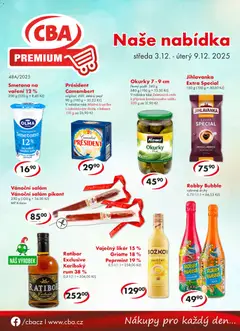Náhled nabídky: CBA Leták - Premium platný od 03.12.2025