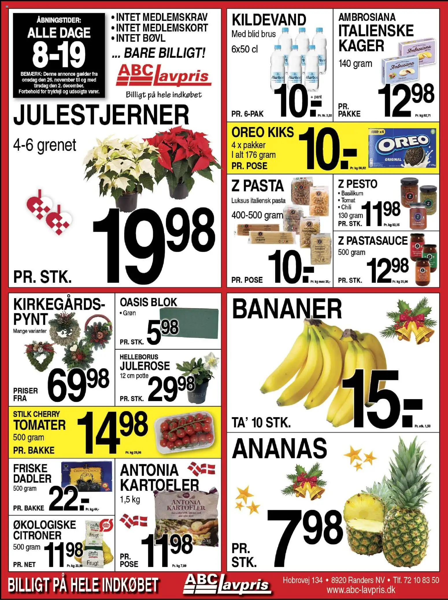 Eksempel på tilbudsavis Randers NV fra butik Abc Lavpris gyldig fra 26/11/2025