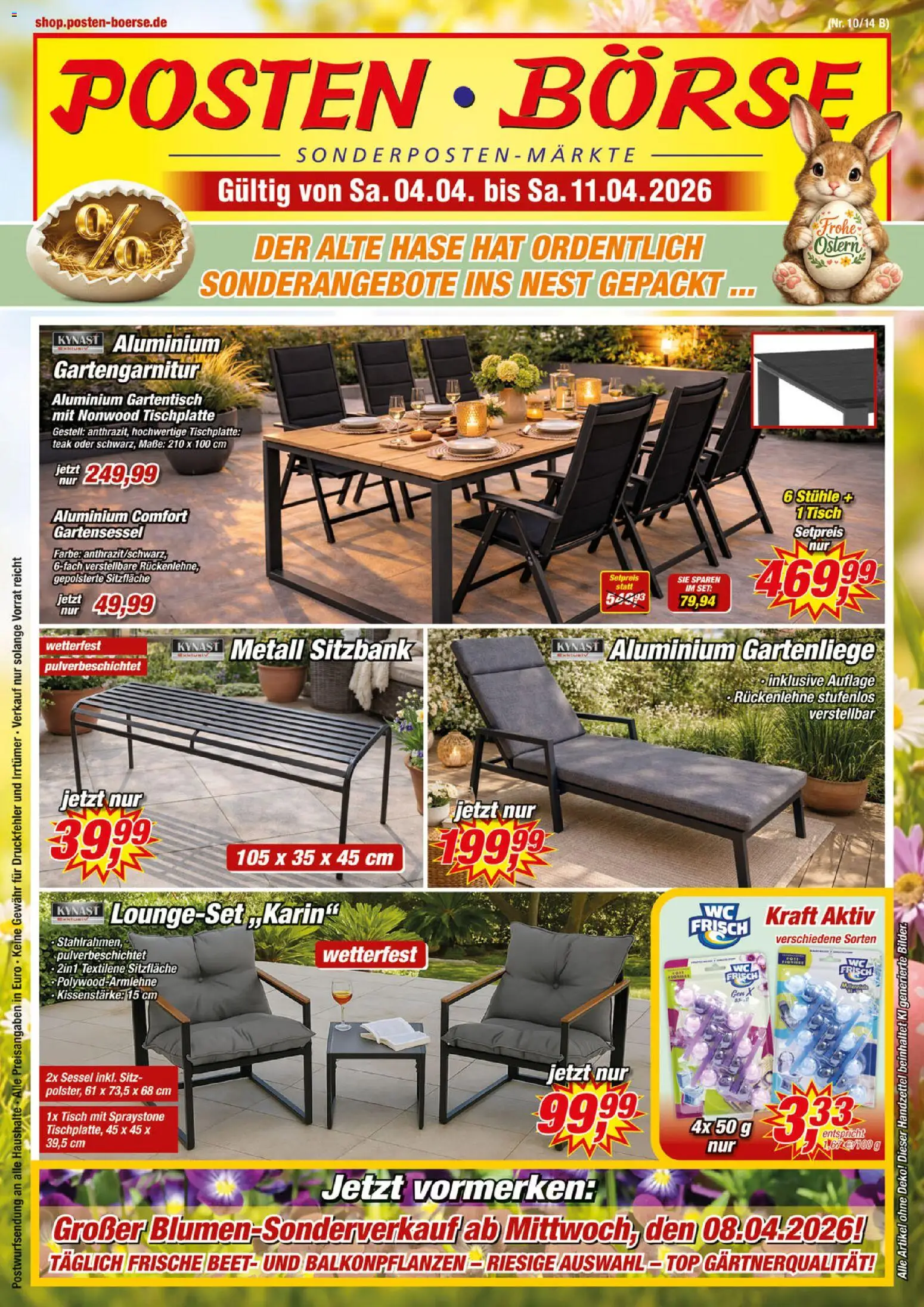 Vorschau von dem Prospekt des Geschäftes Posten Börse, gültig ab dem 04.04.2026