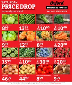 Preview of Oxford Freshmarket flyer valid from 13/09/2025