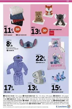 Prévisualisation de Catalogue de la semaine 49 du magasin E.Leclerc formulaire valide 02/12/2025 | Page: 77