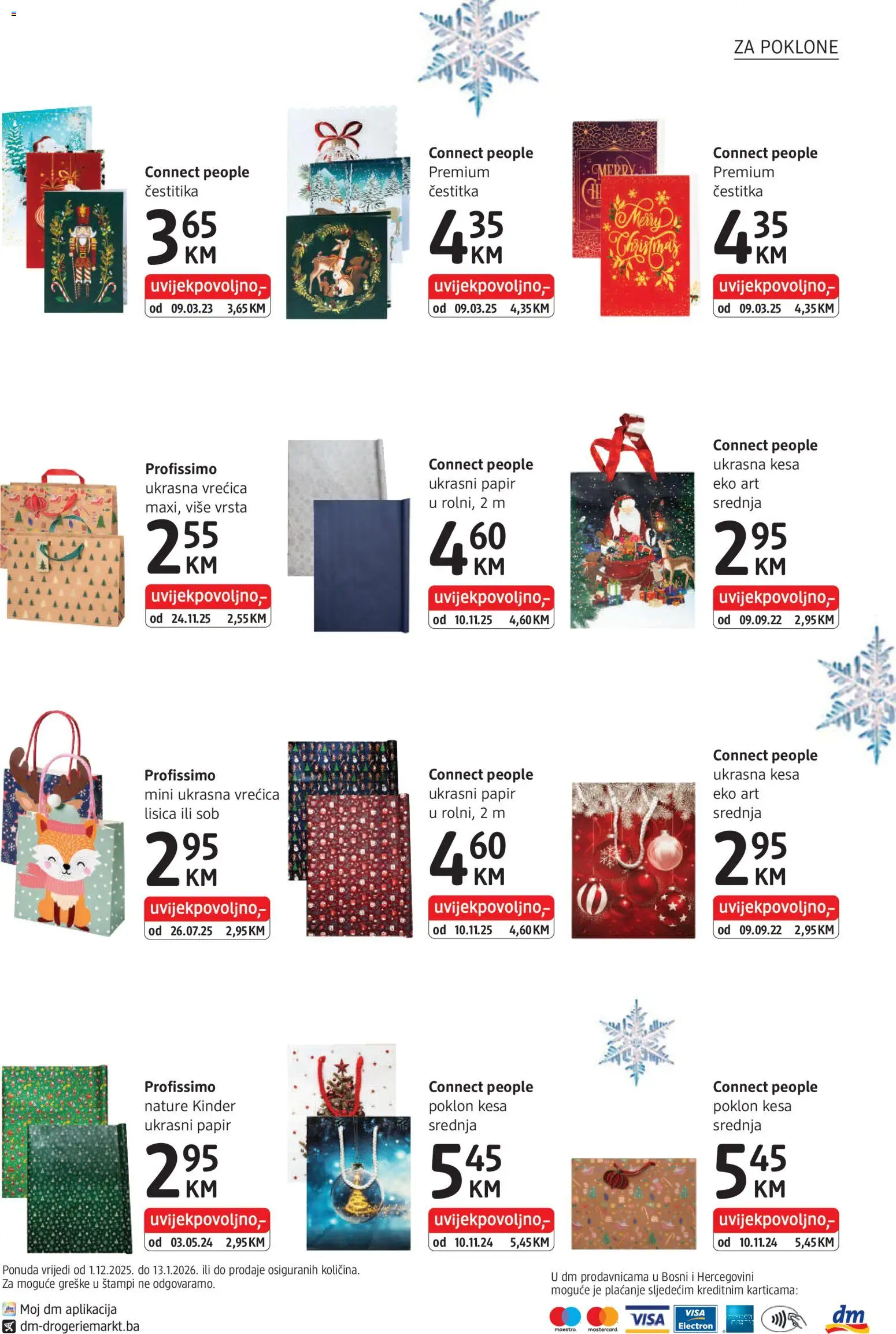 Pregled letka Katalog trgovine DM Drogerie vrijedi od 2025.12.01