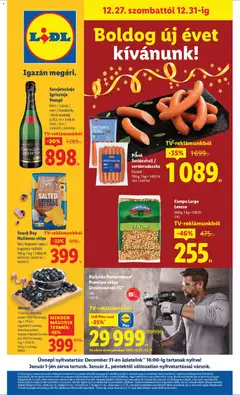Lidl - Akciós újság Lidl megtekintése, amely érvényes 2025.12.27.-től