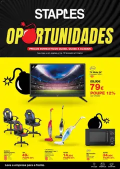 Pré-visualização do folheto da loja Staples válida a partir de 19/02/2026
