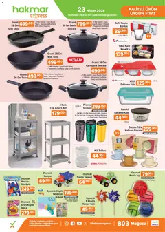 Hakmar Express Hakmar Express - Perşembe Aktüel Ürünler 23.04.2026 - Broşürünün önizlemesi