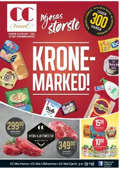 Forhåndsvis Kundeavis fra butikk CC Mat gyldig fra 05/01/2026