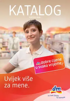 Pregled letka Katalog trgovine DM vrijedi od 01.01.2026