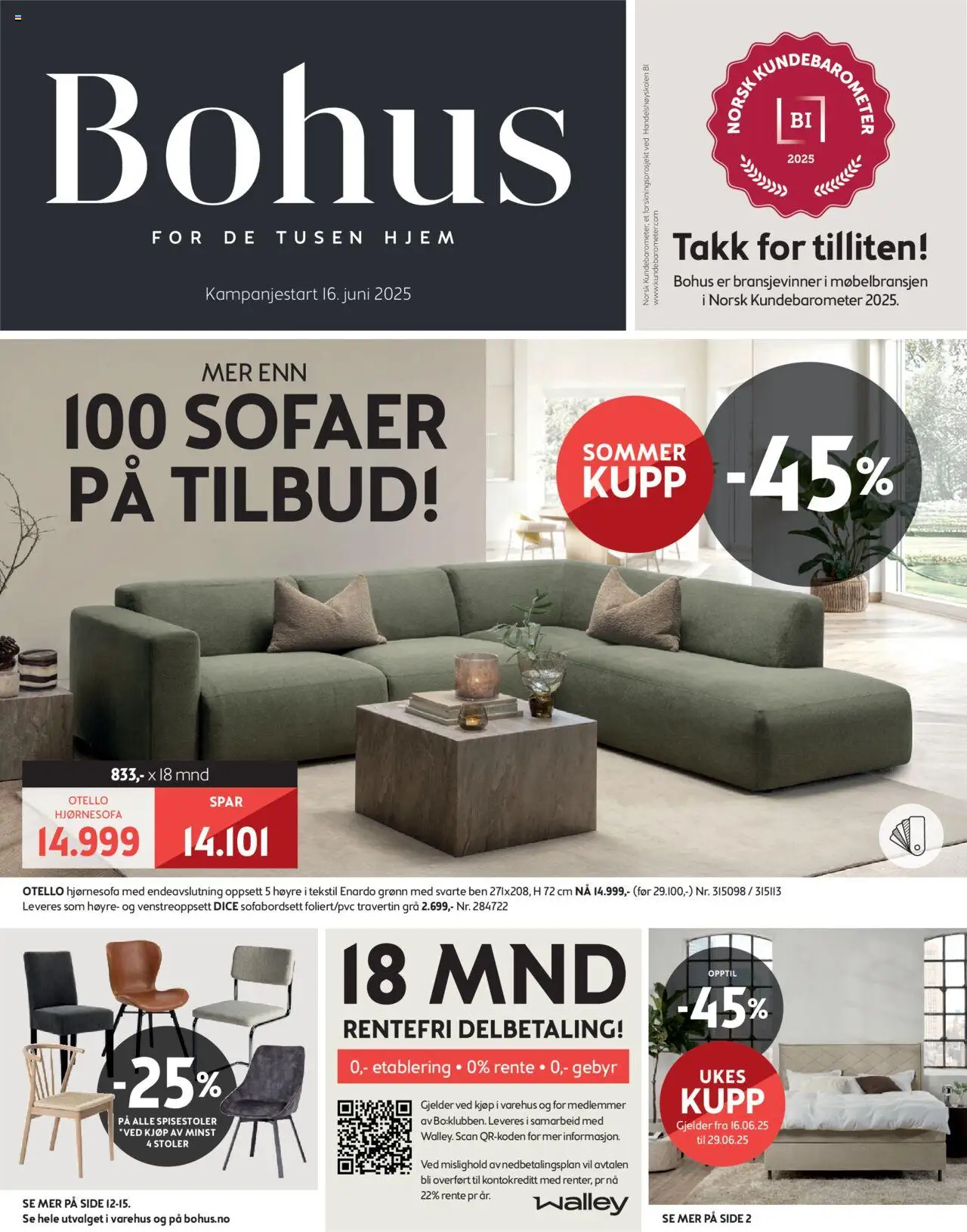 Kundeavis Bohus gyldig fra 16/06/2025 - Sidenummer 1