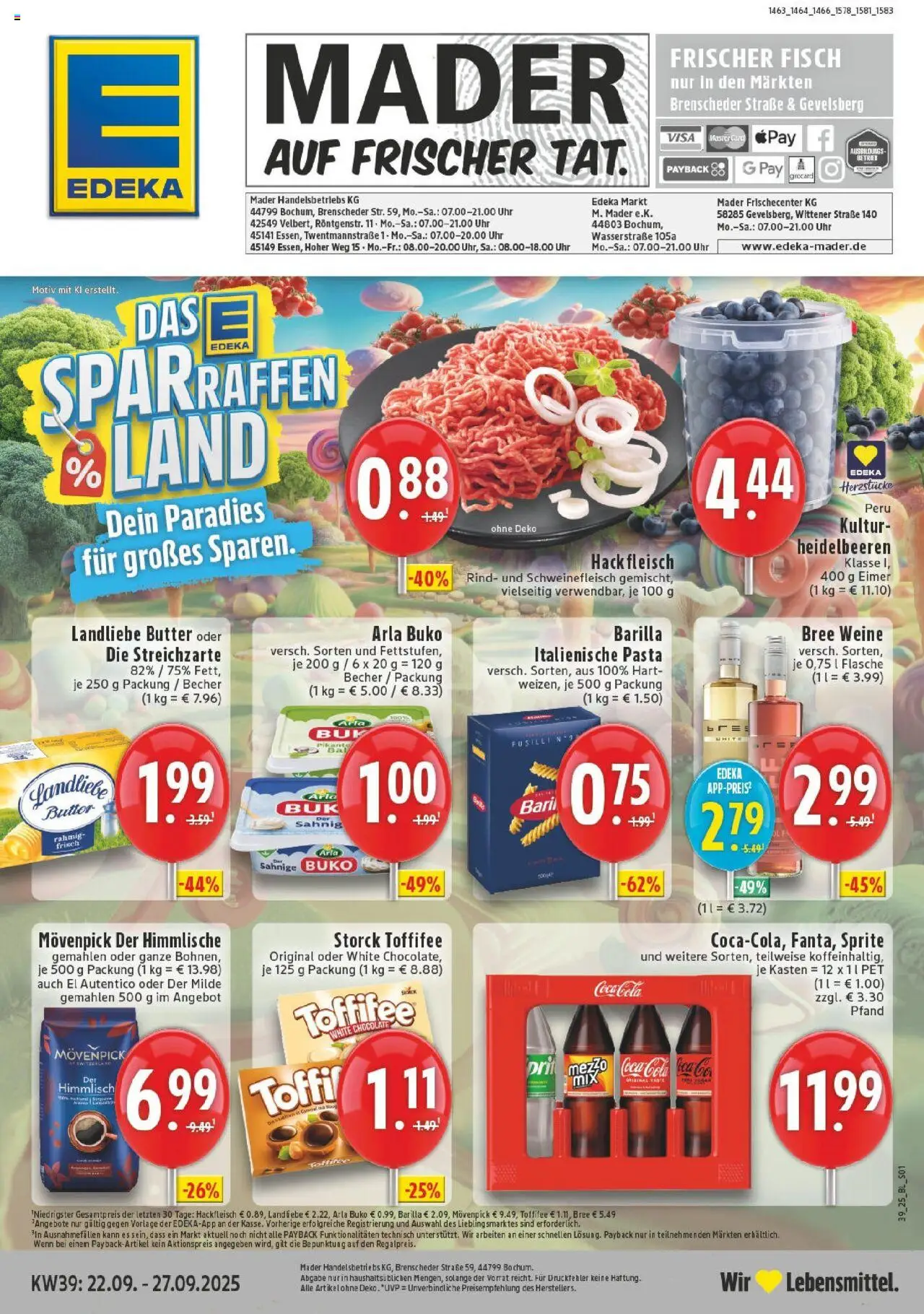 EDEKA Prospekt ab 21.09.2025 - Prospekt Essen Online