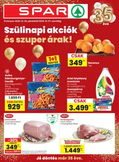 Spar - Akciós újság Spar megtekintése, amely érvényes 2026.01.02.-től