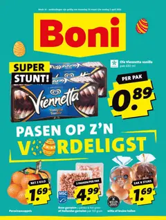 Voorbeeld van Boni folder week 14 van winkel Boni geldig vanaf 30-03-2026