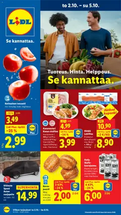 Kaupan Lidl Tarjoukset - Rovaniemi esikatselu, voimassa 02/10/2025