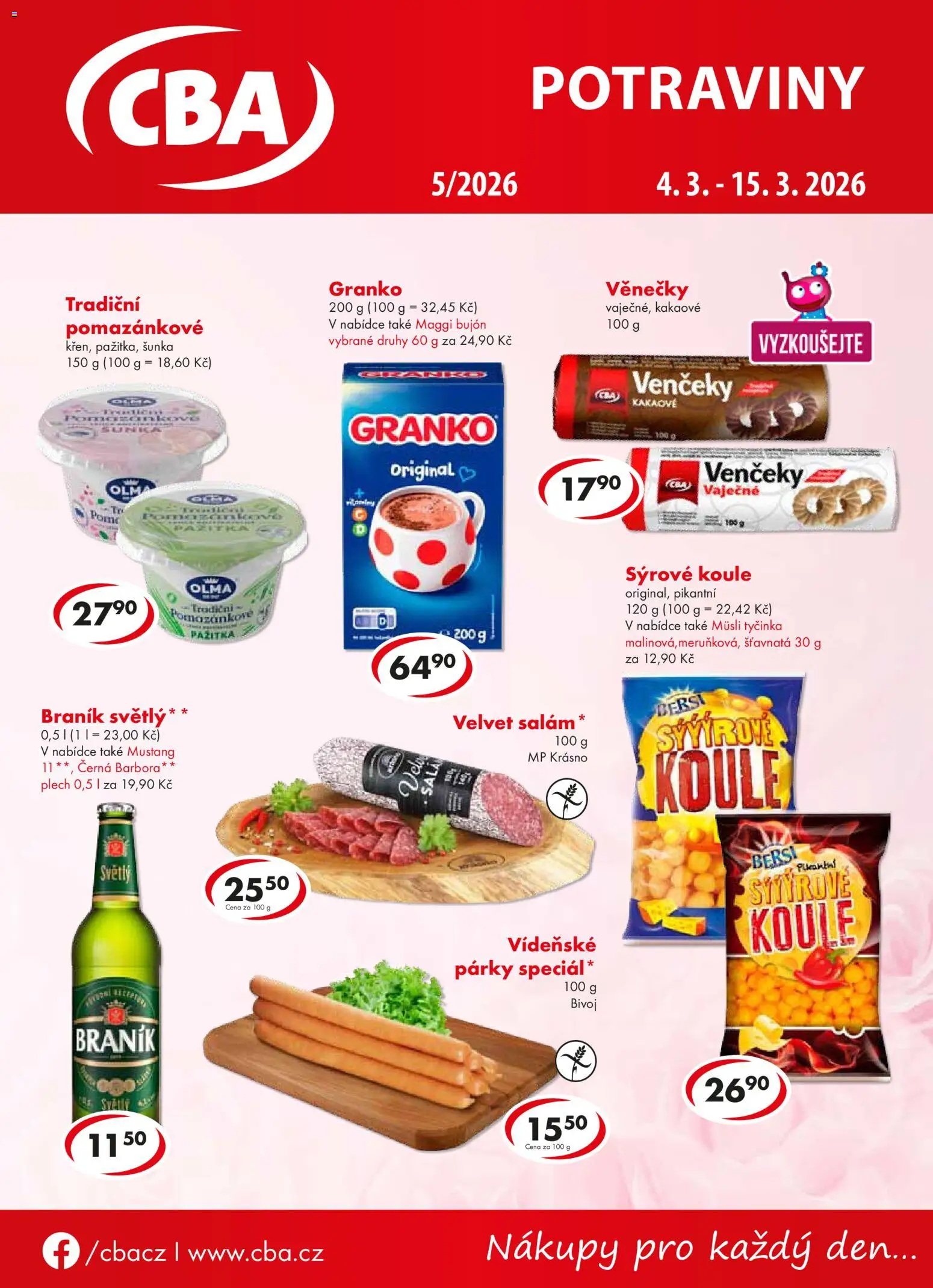 Náhled nabídky: CBA CBA leták platný od 04.03.2026
