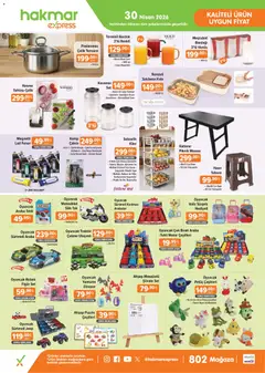 Hakmar Express Hakmar Express - Perşembe Aktüel Ürünler 30.04.2026 - Broşürünün önizlemesi