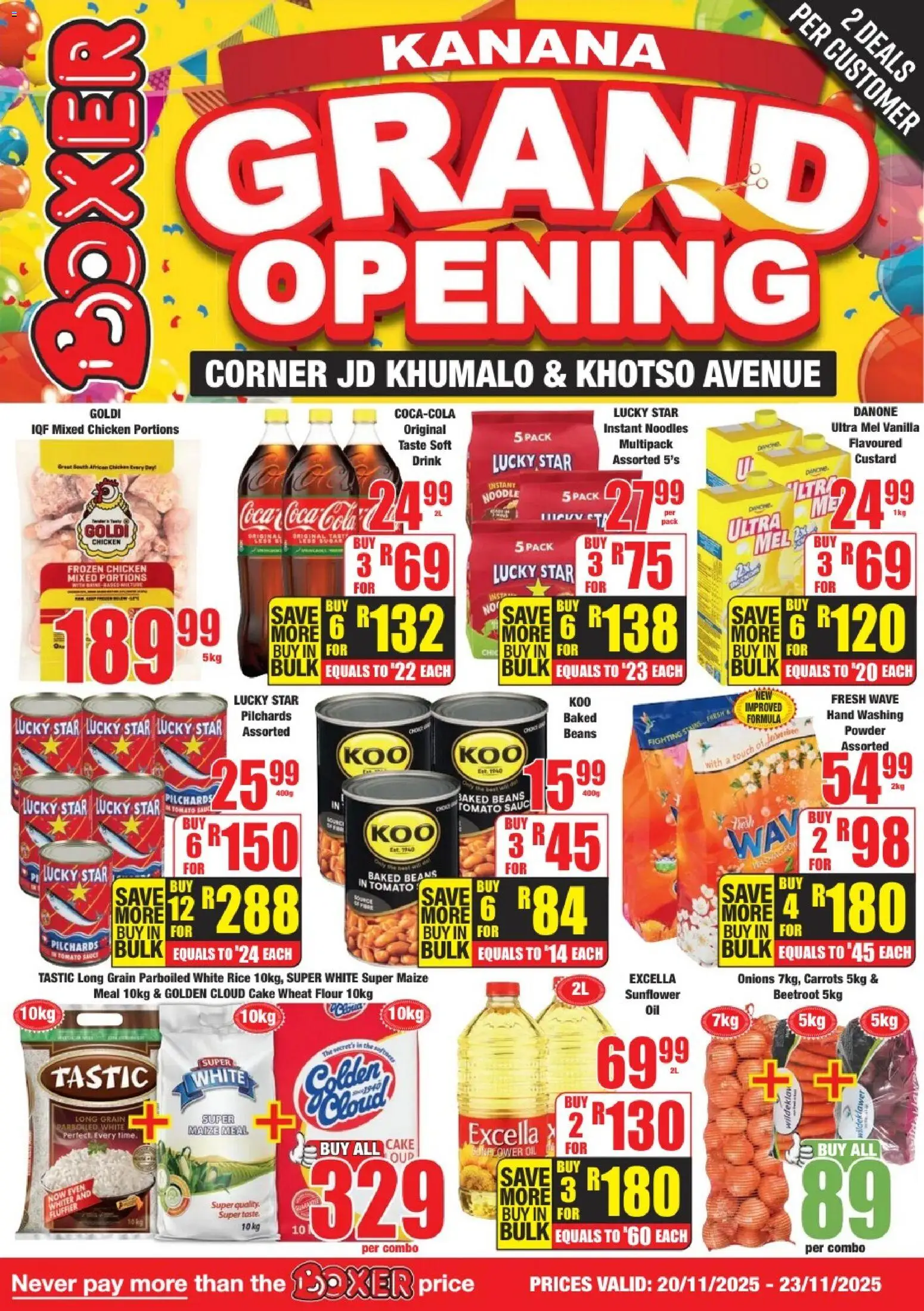 Preview of Boxer flyer valid from 20/11/2025