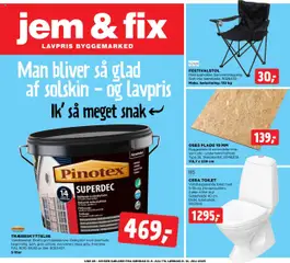 Eksempel på tilbudsavis Tilbudsavis fra butik Jem & fix gyldig fra 06/07/2025