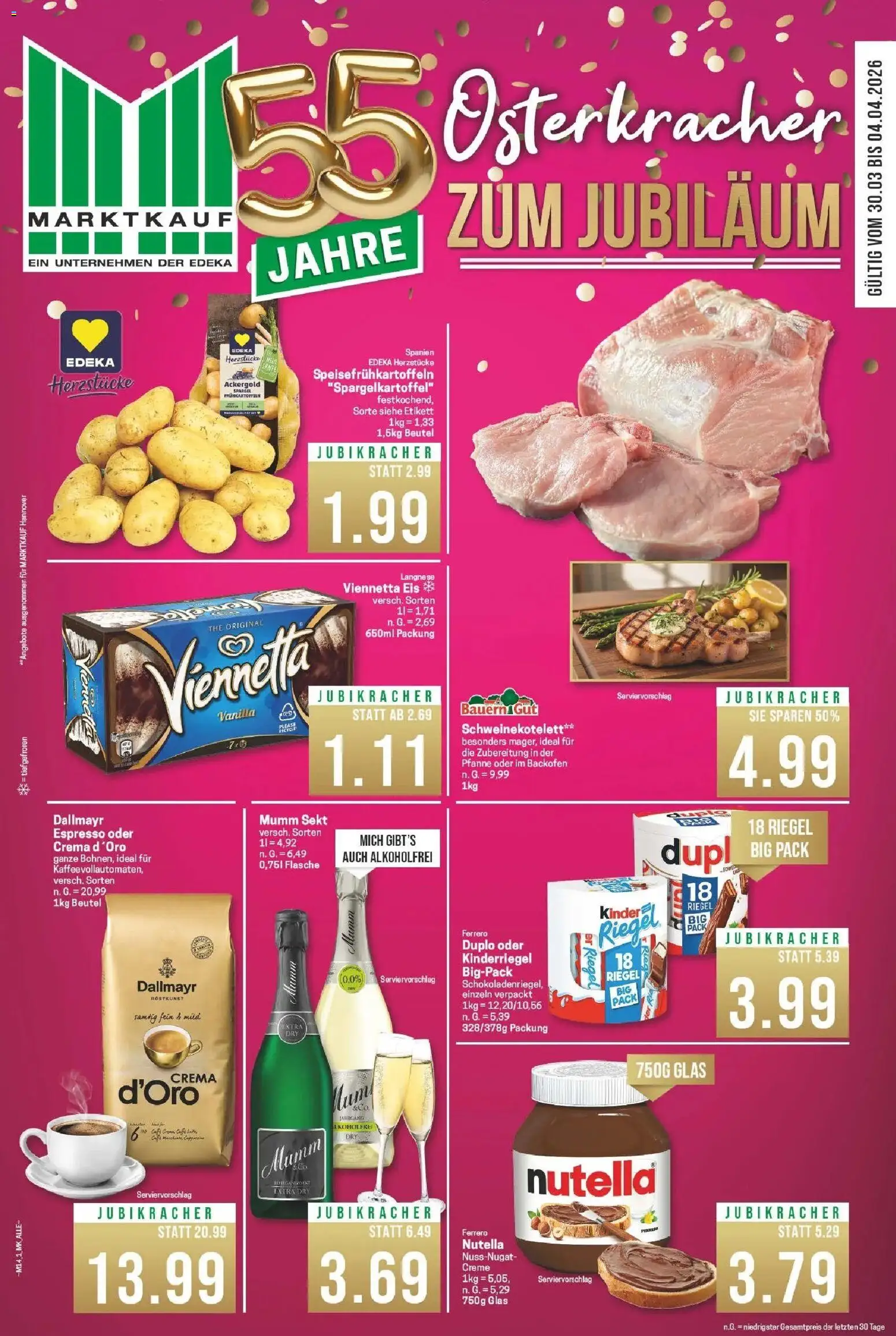 Vorschau von dem Prospekt des Geschäftes Marktkauf, gültig ab dem 30.03.2026