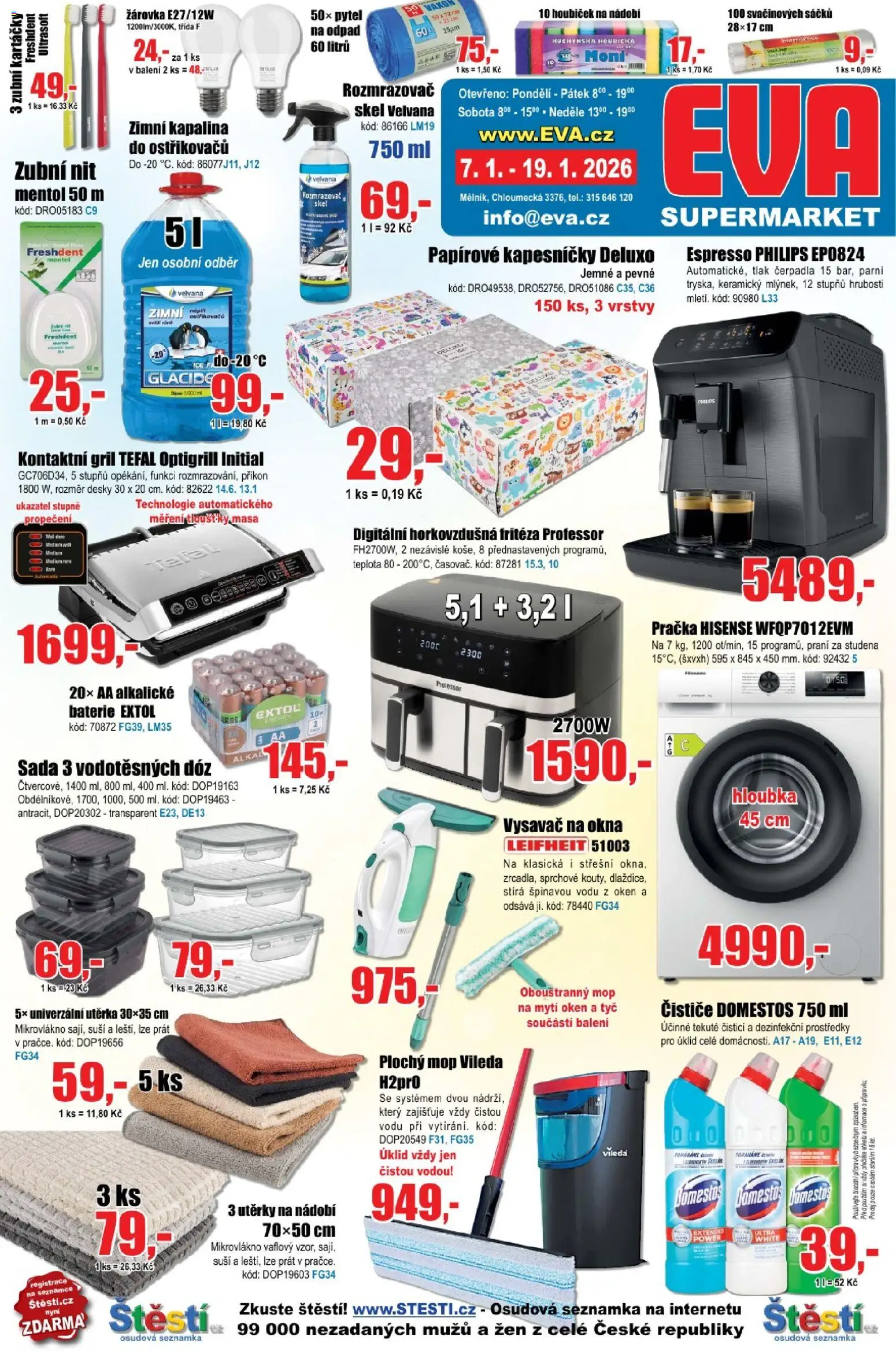 Náhled nabídky: Eva supermarket Leták platný od 07.01.2026