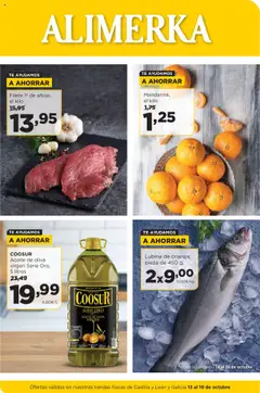 Vista previa del folleto de la tienda Alimerka válido desde el 13/10/2025 